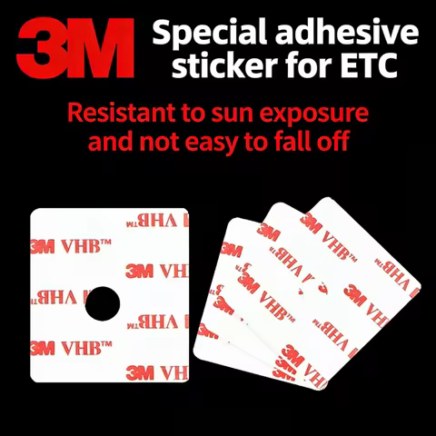 3M 10PCS Double-Sided Tape ETC Strong Adhesive Automotive Specific Tape High Viscosity Universal Sol