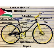 🎁SIAP PASANG BASIKAL MURAH FIXIE 24”/Bicycle Fixie/FIXI Bike 24”Inci/24INCH BASIKAL REMAJA UNTUK UMU