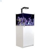 【~魚店亂亂賣~】以色列Red Sea紅海REEFER 170海水超白玻璃底部過濾魚缸LED套缸60X50X50cm(白