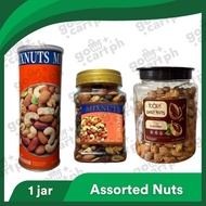 [GO-CART PH] Mixed Nuts, Almond Nuts, Macadamia Nut (per jar per order)