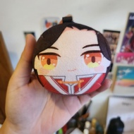 Hua cheng san lang tgcf mochi plush keychain, tgcf mdzs mxtx xie lian san lang hua cheng