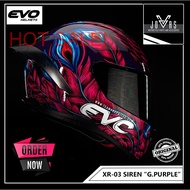 EVO HELMETS XR-03 SIREN FULL FACE HELMETDJF8