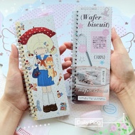Narrow Long Illustrated Book Handbook Sticker Illustrated Book Storage Book Kawaika Storage Book Nar