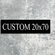 DL25 Custom Poster 20x70
