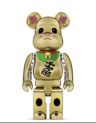 全新現貨原裝正版未開封招財Medicom Toy BE@RBRICK 招財貓 1000%