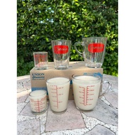 (Sold Separately) Measuring Cup With Handle 8 Ounces/250ml Hot Brewing Glass 6 Oz/150ml 1.5 Oz/45ml