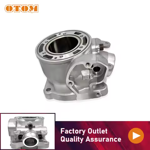 OTOM Motorcycle Air Cylinder Block Motocross Engine Parts Standard Bore 47mm Cylinder Head For KTM 8