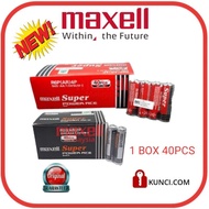 ORIGINAL MAXELL BATTERY R03(AB) AAA / R6P(AR)AA (40pcs per box)