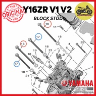 [100% ORI] Y16ZR Y16Z V1 V2 BLOCK STUD [1PCS] SHAFT BLOCK TIANG BOLT BOLT FLANGE  90105 088J0 088H9 