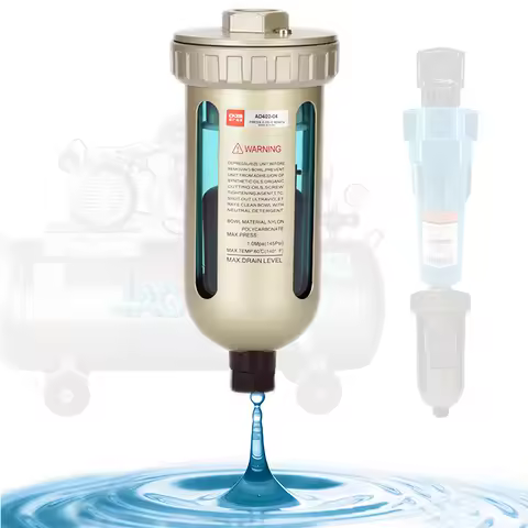 High Quality AD402 Air Pump AD402-04 Automatic Drainer Drain Valve Air Tank Compressor Oil Water Sep