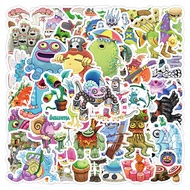 10/50Pcs Game My Singing Monster Stickers for Laptop Skateboard Suitcase Phone Waterproof Sticker Kids Toy