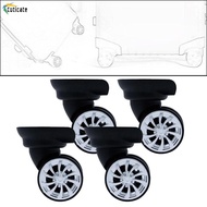 [Szlinyou1] 4 Pieces Luggage Wheels Rotation Replacement Luggage Suitcase Wheels