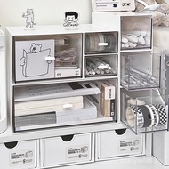Acrylic Stationery Office Desktop Shelf Organizer Box Drawer Type Transparent Cosmetics stock Storag