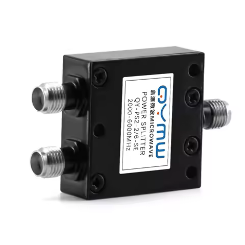 2-6G Power Splitter SMA One-to-two 2.4G/5.8G/WiFi6e Signal Test Combiner