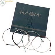 GD 1 Set Naomi Violin String, 4/4 3/4 1/2 1/4 1/8 Nickel String Fiddle String, Musical Instruments G