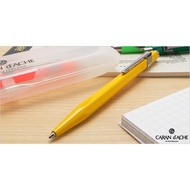 Swiss Kada CARAN d'ache 849 Classic Plain Ball Pen Boxed * 849.010 Yellow/849.070 Red Optional