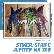 🔥 STIKER / STRIPE JUPITER MX 135 ( 2011 ) 🔥