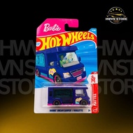 Hotwheels Barbie Dream Camper/Roulotte purple model car