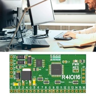 AMOOND 16CH 5 IN 1 Modbus Rtu Digital IO Module Switching Remote IO Expanding RS485 NPN DI-DO Pin Co