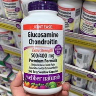 webber naturals Glucosamine Chondroitin joint ease 300 Capsules