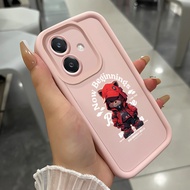 Case For OPPO A3 4G A3 Pro 5G A3X 4G A3X 5G A40 A60 5G Three-Color Bear Phone Silicone Shockproof