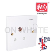 MK Switch Socket Outlet 15A BAKELITE [ MADE IN ENGLAND ] S/S/O 15A Heavy Duty - 2893S2 /HAGER/CLIPSA
