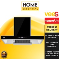 Vees 1600m³/h Cooker Hood DH-20 with Heater Auto Clean Function