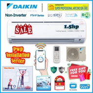 Daikin 1.5hp Non Inverter Air Conditioner FTV35PBV1MF & RV35PBV1M ((WiFi)) R32 Standard Non-Inverter