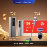 Airbot Hypersonics PRO Detect Cordless Vacuum Cleaner Handheld Stick Mite Car + Power Bank 25000mAh 
