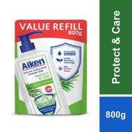 (West Malaysia Free Shipping)  Aiken Body Wash Protect & Care (800g Refill)