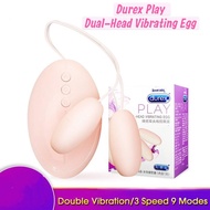 Durex Vibrator egg 11 Dual Head Vibrator Female Woman Women Sex Toys Adult Sex Toys Safe Intimate Goods for Women, female sex toy Dual-Head Vibrating Egg Erotic Goods Sex Toys Adult Intimate Safe Stimulator Bullet Vibrator for Women