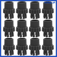 12 Pcs Steam Cleaner Hard Brush Accessories for 3.90X2.90X2.90CM Black bofeng