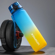 New 500/800/1000Ml Sports Water Bottle BPA Free Portable Leak-Proof Shaker Bottle Plastic Drinkware