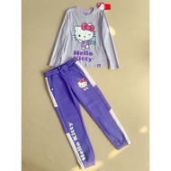2pcs Sweatshirt Set Hello Kitty Purple 4Y, 6Y, 8Y, 10Y, 12Y