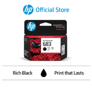 HP 683 Black Original Ink Advantage Cartridge - 7FP39ZA - HP Thermal Inkjet - Standard Capacity Ink 