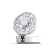 USB Charging Folding Portable Fan 4000MAh Desktop Mini Fan Remote Control Inoor or Outdoor Table Fans