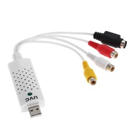 Video Capture Converter USB 2.0 Card HD Video Converter Adapter Edit Video for Camcorder DVD PC Comp