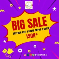 Economical Package: saffron super negin Afghan 1 gram free 1 gram