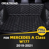 Full Coverage Trunk Mat For Mercedes Benz A Class W177 A180 A200 A220 2019-2021 20 Car Cover Pad Int