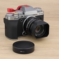 Haoge New Metal Square Bayonet Lens Hood for Fujifilm Fuji xc35mm f2,XF35MM 23MM F2 lens accessories