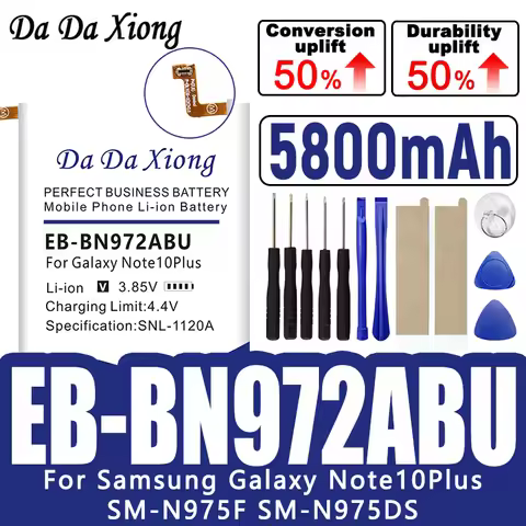 5800mAh EB-BN972ABU Battery For Samsung GALAXY Note 10+ Note10Plus Note 10 Note10+ Plus SM-N975F SM-
