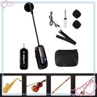 [meteor2] Instrument Microphone for Erhu Flute Professional Speaker Receiver Microphone System System Durable Violin Wireless