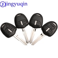jingyuqin 20ps 2/3 Buttons Remote Car Key Shell Case For Mitsubishi Pajero Sport Outlander Grandis ASX MIT11/MIT8 Blade