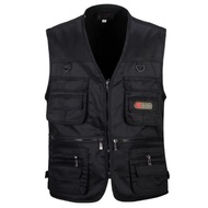 Áo gile nam trung niên áo khoác gile nam Nhập khẩu cao cấp vải Kaki mang đậm chất ký giả nhiều màuGi