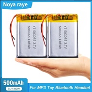 1/2/4Pcs 503035 3.7v 500mah lithium polymer battery 3 7V volt li po ion lipo rechargeable batteries 