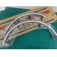 Fender Arch Trim Stainless Steel Chrome Garnish Perodua Kelisa