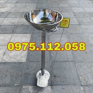 Fixed Eye Washer With Pedal - Emergency Eye Sink Stand - Emergency Wash Basin - Emergency Eye Washer