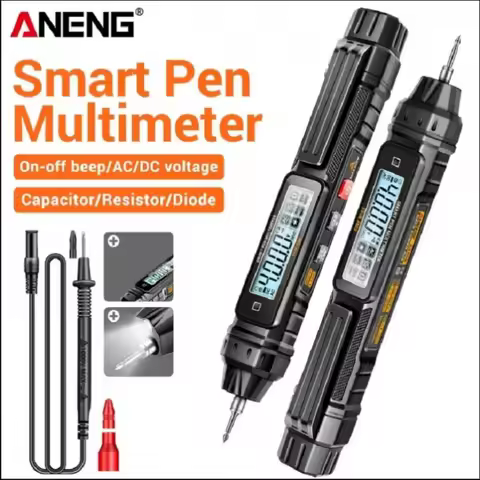 Digital Voltmeter Tester Pen ANENG A3005 Multimeter Pen Type Multimetro 4000 Count Non-Contact Auto 