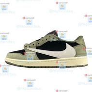 NIKE  Travis Scott x Air Jordan AJ1 Low OG SP TS聯名軍綠倒鉤7.045 波鞋 板鞋 籃球鞋 運動鞋