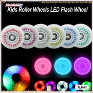 ALMA 4pcs Roller Wheels Parts LED 60mm 62mm 90A 80mm 76mm 72mm